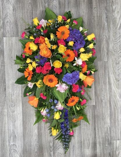 Vibrant Mix Teardrop’s - Rams florists