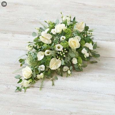 Deluxe White Spray - Rams florists