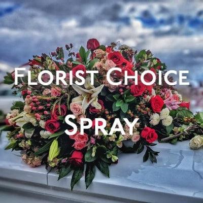 Florist Choice Casket Spray - Rams florists