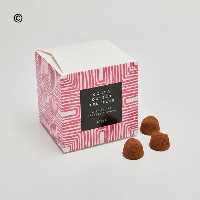 Cocoa Dusted Truffles with Salted Caramel Flavour - Rams florists