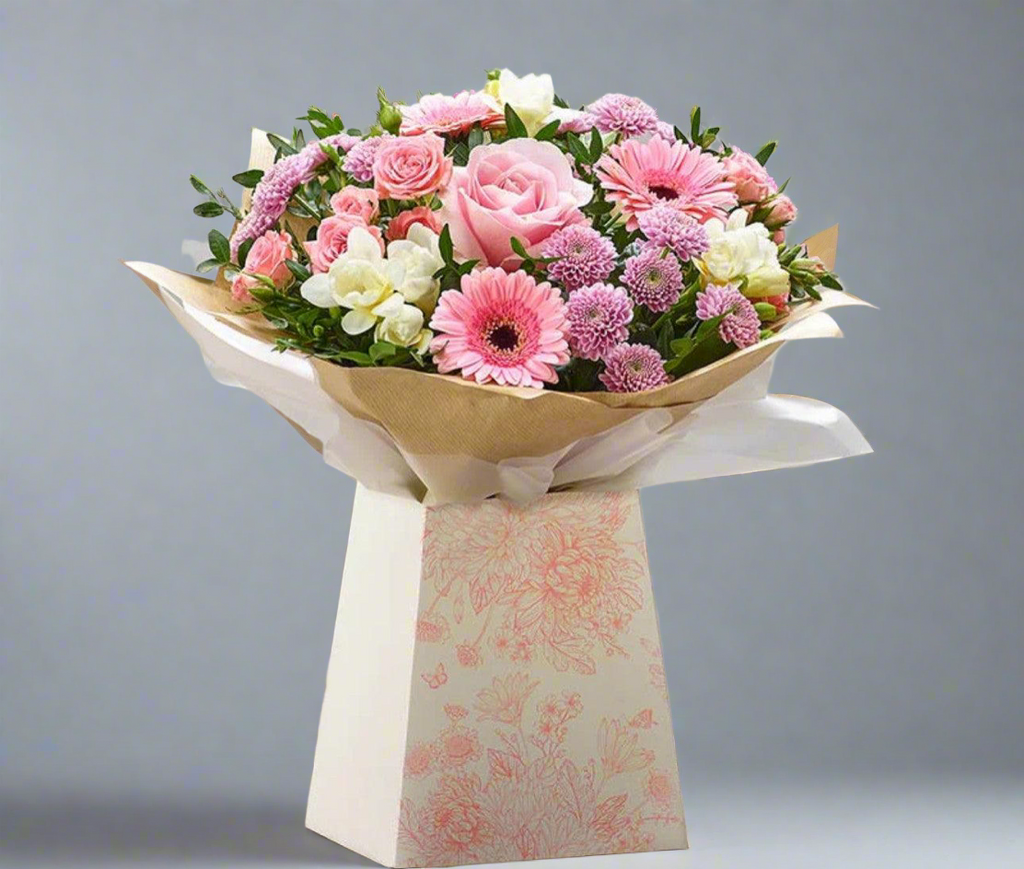 Pink Sorbet Gift Box Flowers