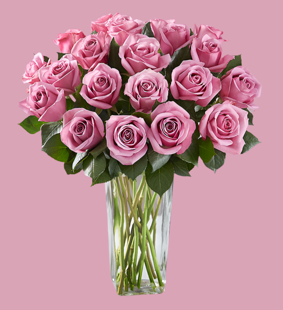 Passion For Pink Roses Bouquet 