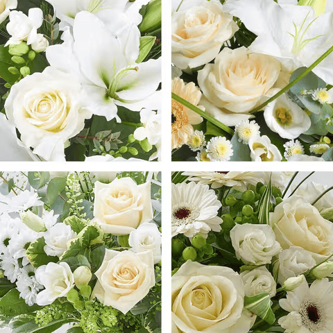 Florist Choice All In White Bouquet