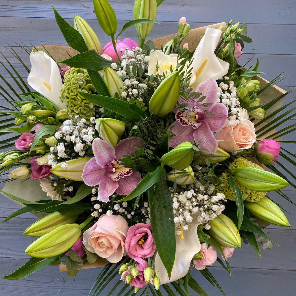 Blush Life Hand tied Bouquet - Rams florists