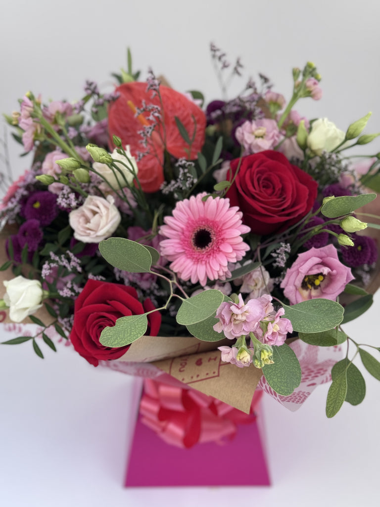 Bright hand tied bouquets - Rams florists