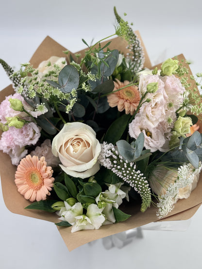 With Sympathy hand tied Bouquet