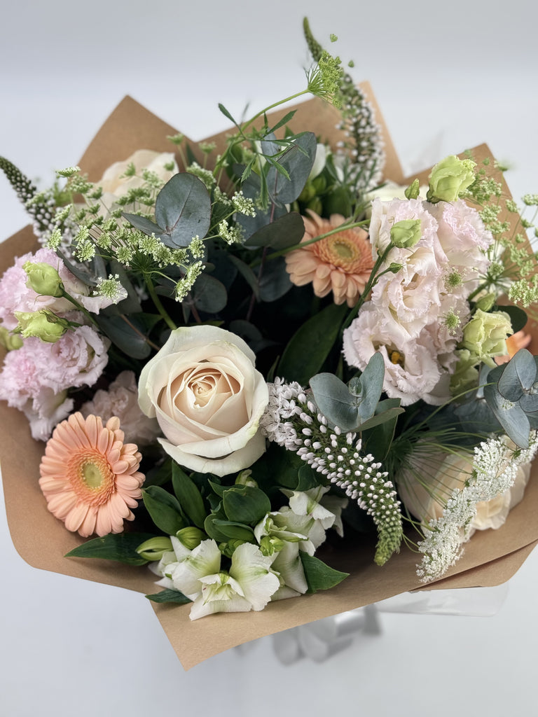 With Sympathy hand tied Bouquet - Rams florists