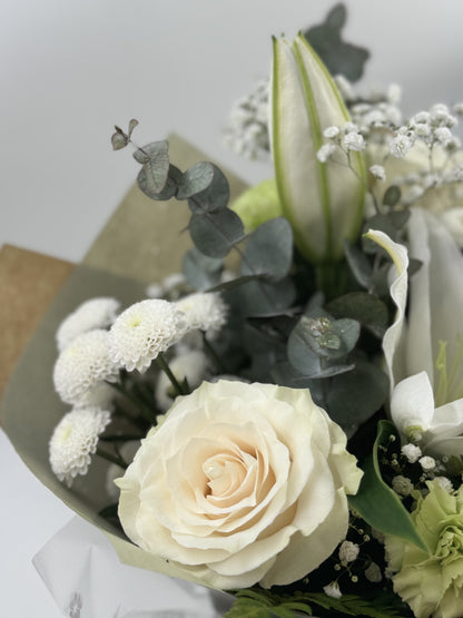 Sympathy Hand tied Bouquet