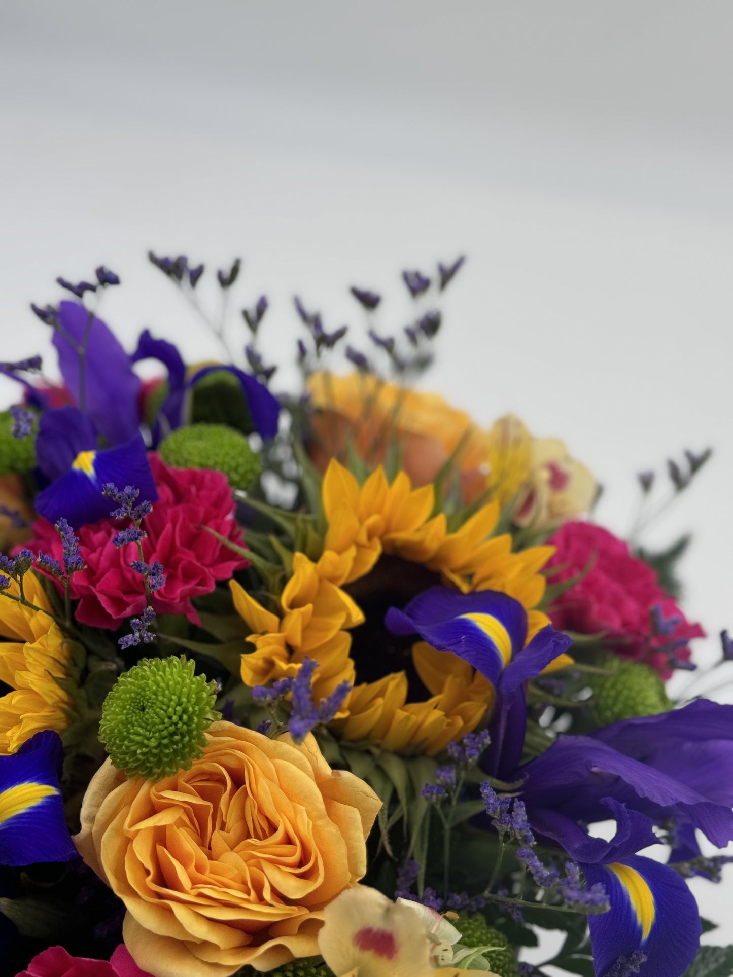 Luxurious Mothers Day Bright Hatbox Flowers