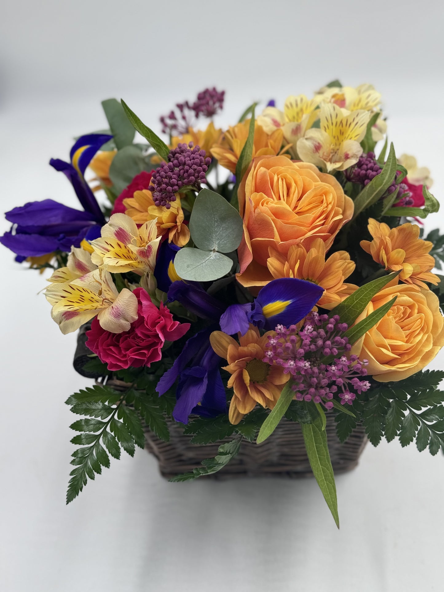 Luxurious Mothers Day Bright Hatbox Flowers