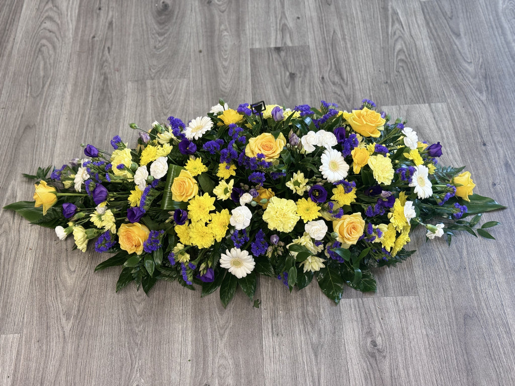 Traditional Mix Casket Spray - Rams florists