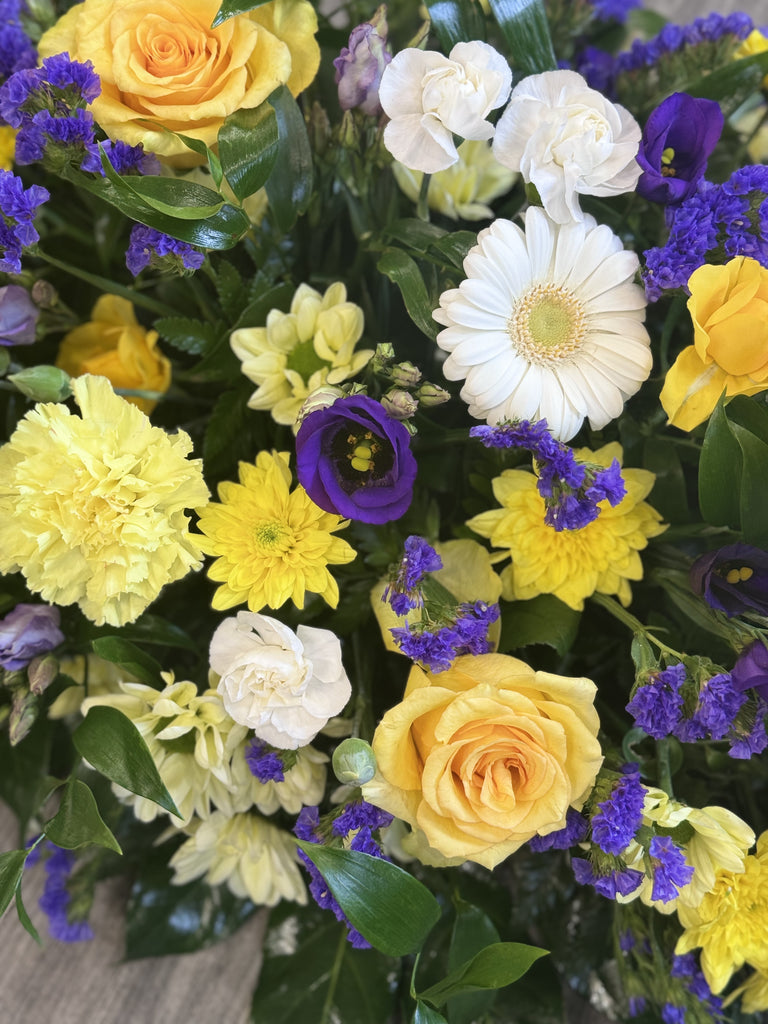 Traditional Mix Casket Spray - Rams florists