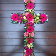 Red and Pink Cross