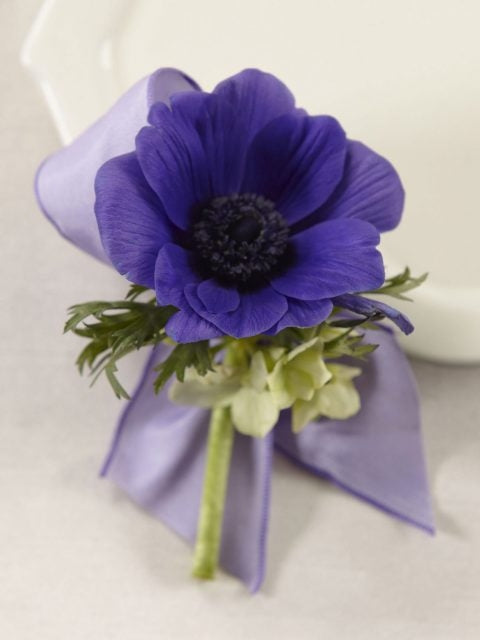 Purple Passion Boutonniere