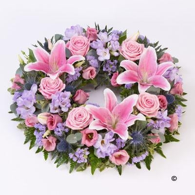 Rose & Lily Wreath