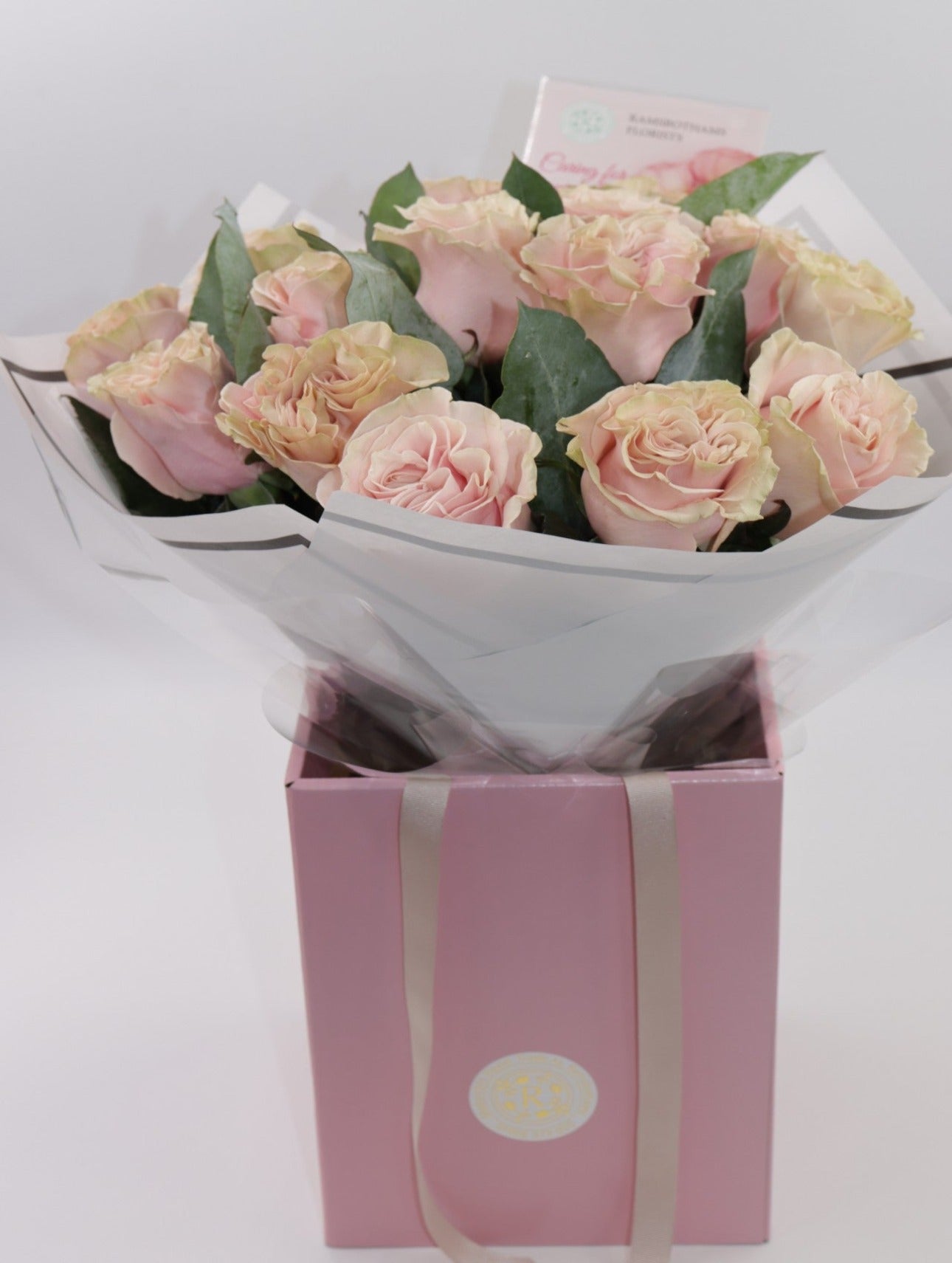 Beautifully Simple Rose Bouquet Pink