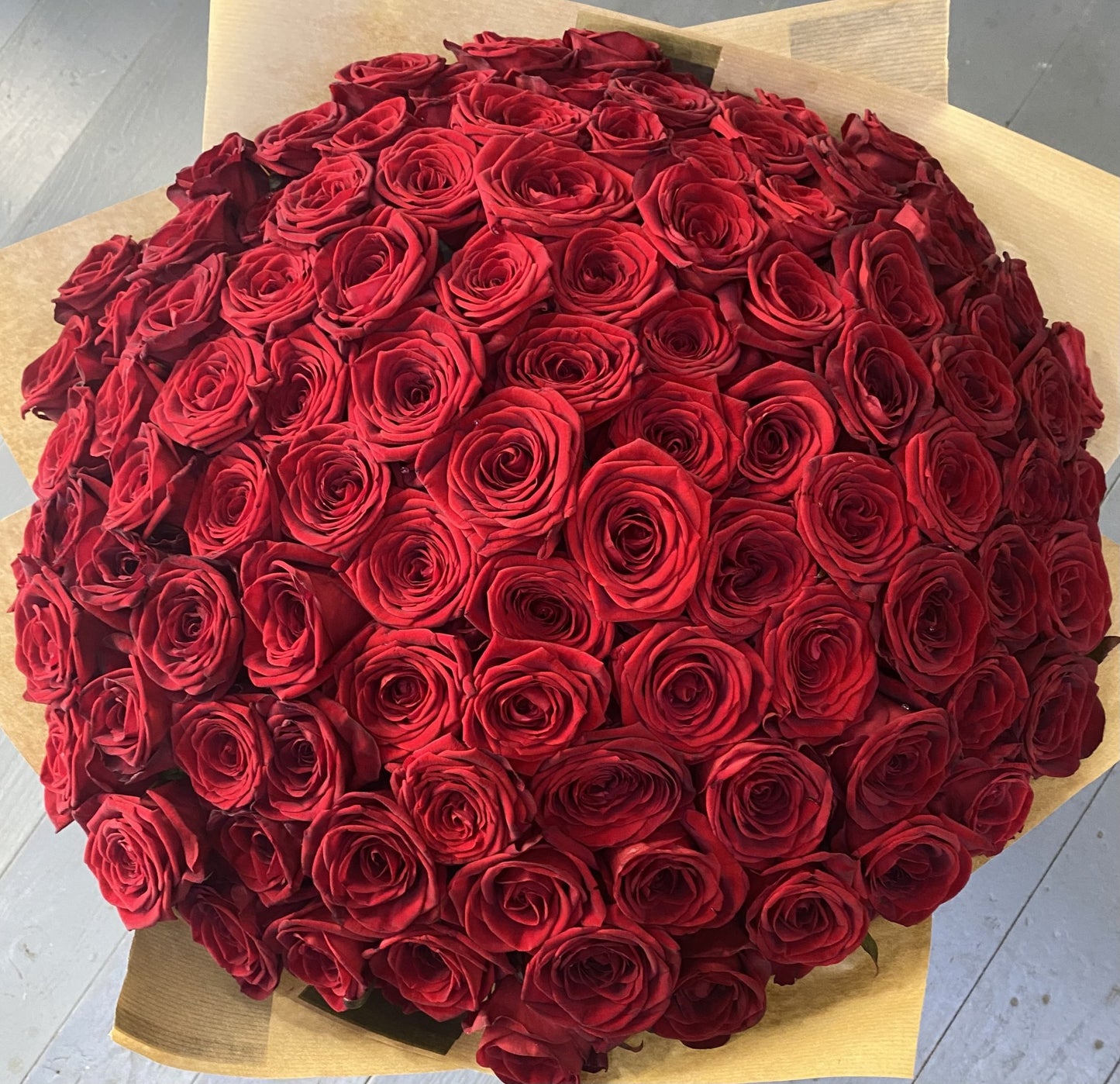 Naomi Red Rose Hand tied Bouquet