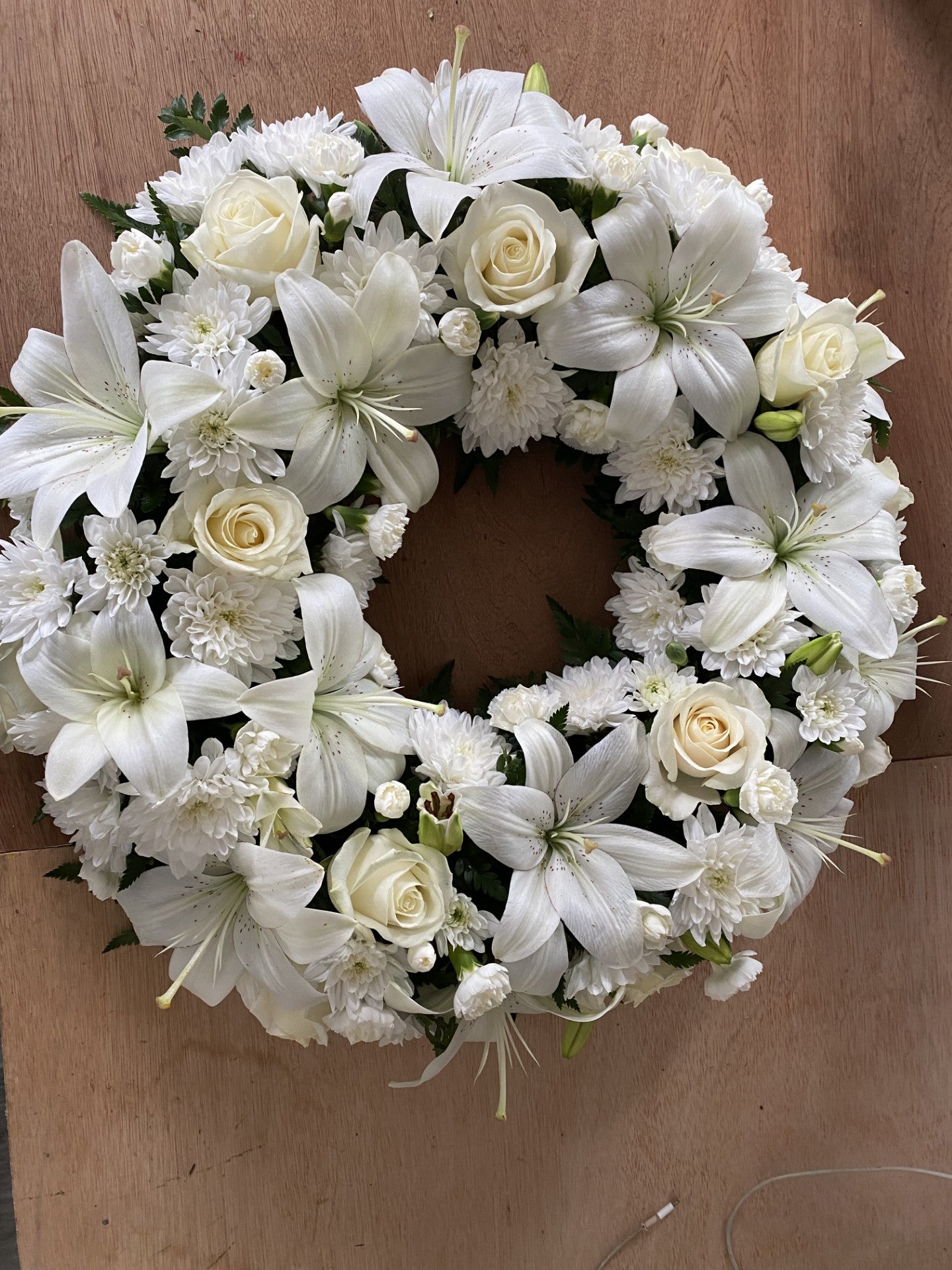 Rose & Lily Wreath