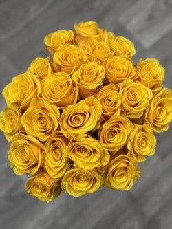 Yellow Rose Hand tied Bouquet - Rams florists