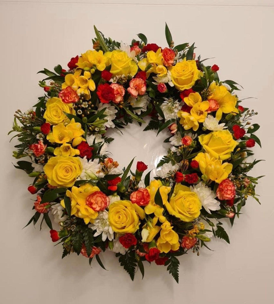 Florist Choice Wreath - Rams florists