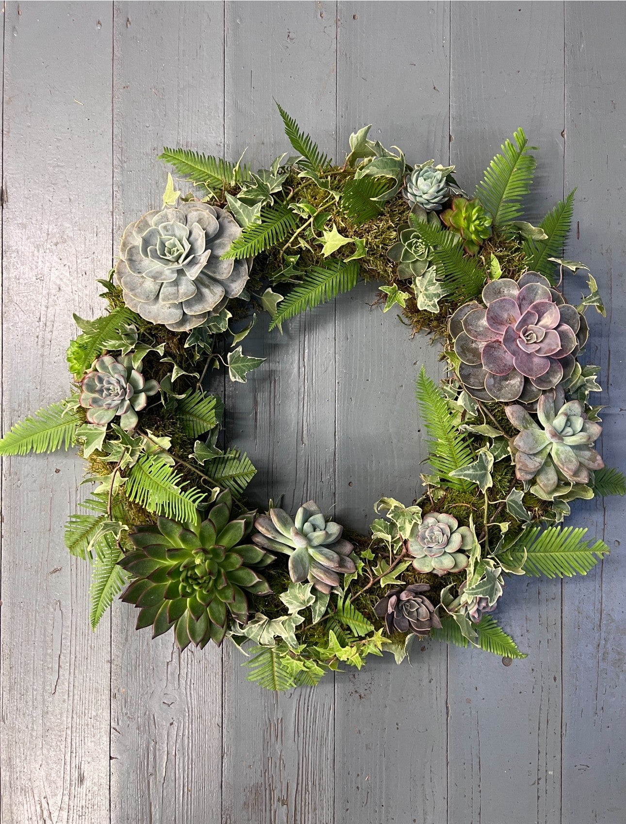 Succulent Wreath