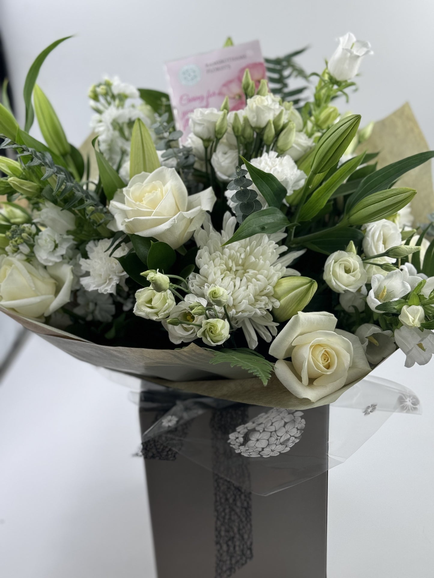 Sympathy  Hand tied Bouquet