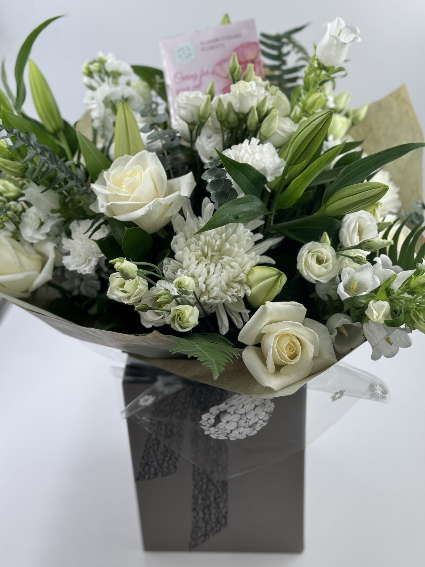 Sympathy  Hand tied Bouquet