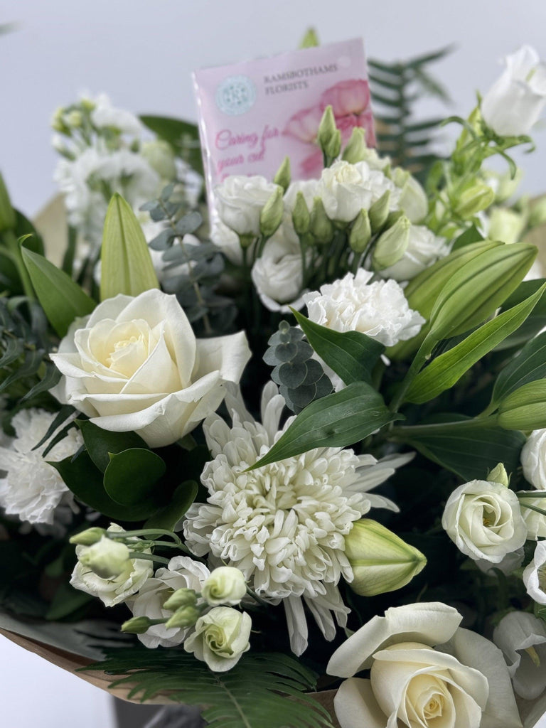 Sympathy Hand tied Bouquet - Rams florists