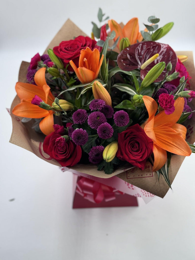 Colorful Carnival Hand tied Bouquet - Rams florists