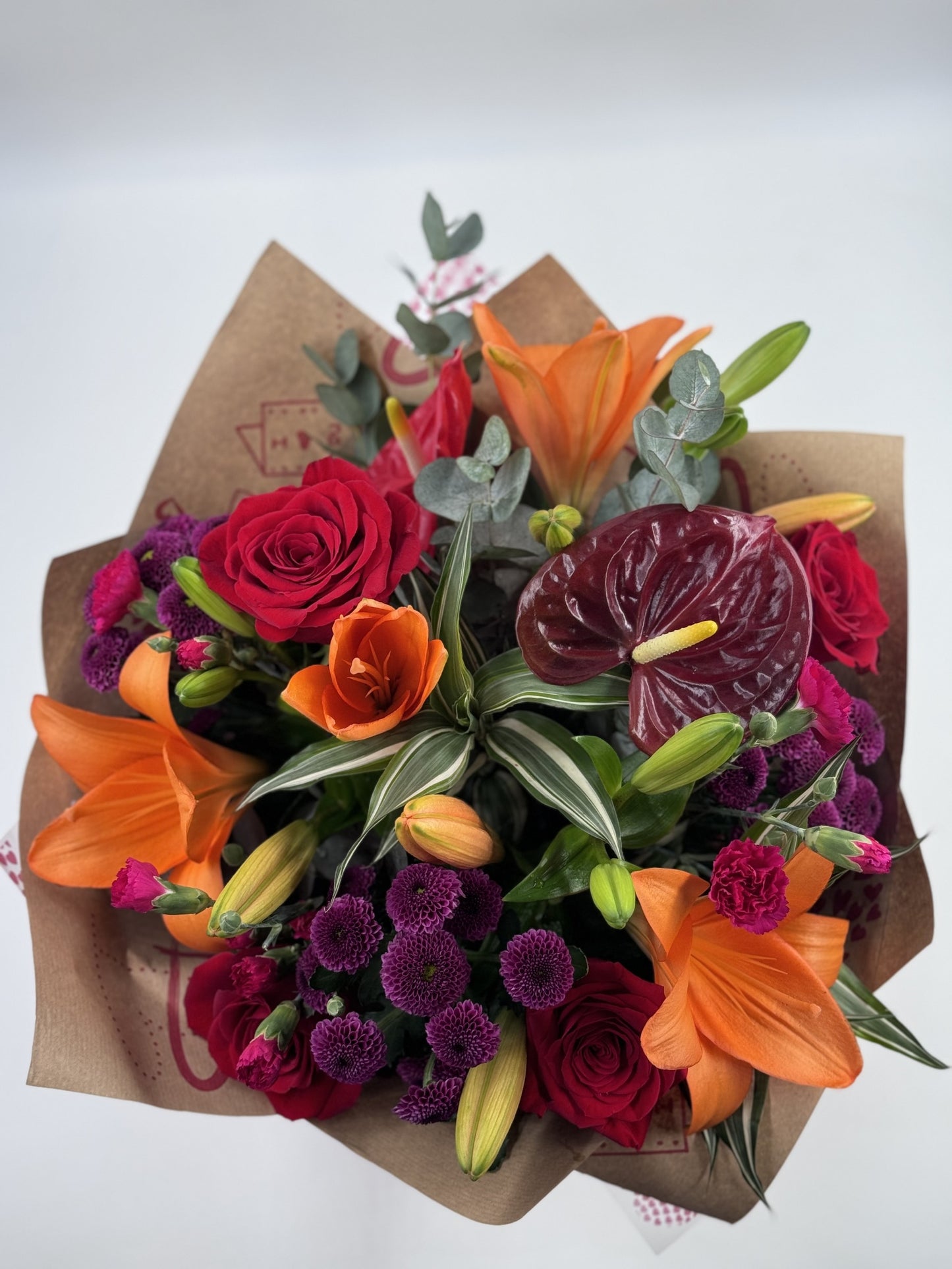 Colorful Carnival Hand tied Bouquet