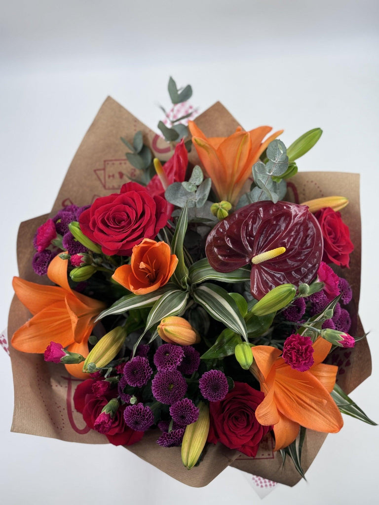 Colorful Carnival Hand tied Bouquet - Rams florists